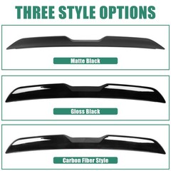 Carbon Fiber Demon Style Rear Spoiler Wing for 2008-2017 Dodge Challenger Coupe