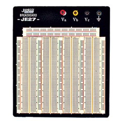 WBU-208-R 3220-Point Solderless Breadboard 7.3″L x 7.5″W Protoboard