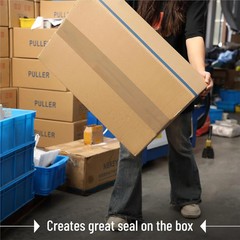 Mr. Pen- Brown Packing Tape with Dispenser, 2 Inch x 60 Yards x 2.6 mil | 2 Refi