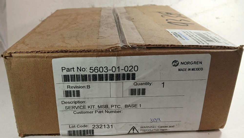 1 NEW NORGREN PACCAR 5603-01-020 BASE 1 SERVICE KIT NIB ***MAKE OFFER***