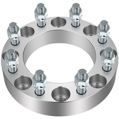 1.5 Inch Wheel Spacers 8 Lug 14×1.5 Studs 125 Bore 2PCS 8×170 Adapters