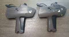 Lot Of 2 Monarch Paxar 1115 2 line Price Gun For Parts