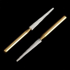 10Pcs/Box Dental Orthodontic Carbide Burs Debonding Finishing Tapper FG 8104
