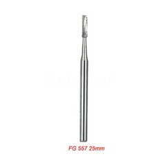Burr Dental Surgical Burs 557L Long 25mm Carbide Bur High Speed FG SURG FGOS SL