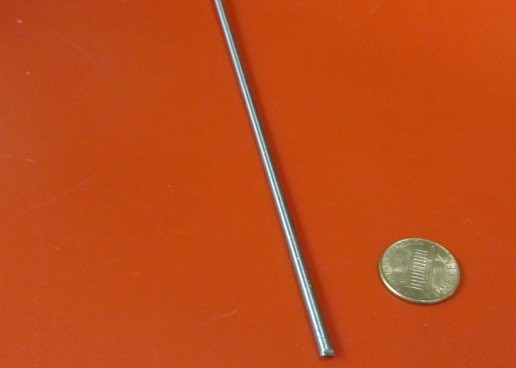 4140/4142 Steel Rod, Metric 5 mm Dia. (-0.051) x 3 FT Length