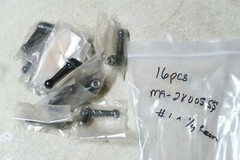 1 pcs MONROE Handle MA-28003SS ZINC SS Insert Blank Reamed 0.25 in x 0.35 in