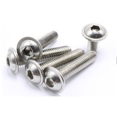 M3 M4 M5 M6 Hexagon Socket Button Head Screws With Collar 304 Stainless Steel