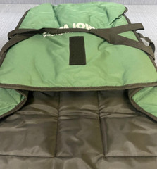 Papa John’s Green Large Pizza Delivery Bag Thermally Insulated Door Dash Etc.