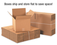 5 Pack Electric Guitar Cardboard Box Side Loading Corrugated 18 L X 6 W X 45