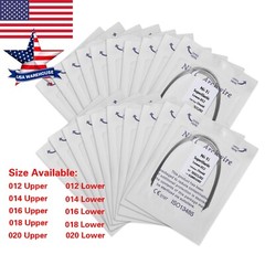 10Packs Dental Orthodontic Niti Arch Wire Super Elastic Oval Form Round 100pcs