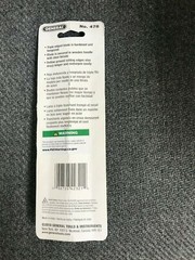 TRIANGULAR SCRAPER 6″ – GENERAL TOOLS #478 – NEW IN BLISTER PACK