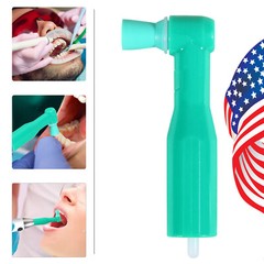 US Dental 1:1 LED Fiber Optic Internal Water Spray Contra Angle Handpiece SANDEN