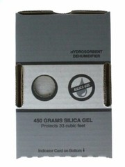 450 Gram Silica Gel Desiccant, Moisture Absorber Dehumidifier, (2 pack)