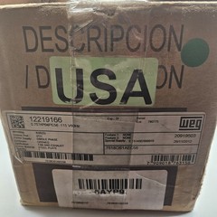 WEG 12219166 3/4 HP Evaporative Cooler Motor 115V 1725 RPM Frame 56 New Open Box