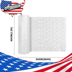 1 PACK 984ft x 16″ Air Cushion Machine Film Bubble Pillow Packaging Padding Roll