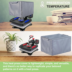 Heat Press Cover, 600D Oxford Fabric Waterproof Dustproof Fabric, Hot Press Cove