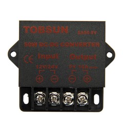 DC 12/24V to DC 5V 10A 50W Step Down Buck Converter Module Voltage Regulator