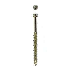 #8 X 2 In. Exterior / Interior Trim Head Wood Composite Screws Powertrim Torx T-