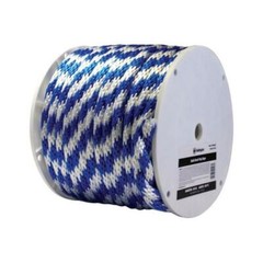 Wellington P7240S0200S Solid Braid Poly Derby Rope 0.62 in. x 200 ft.