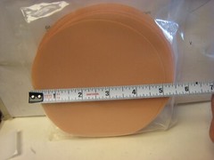 3M POLISHING FILM DISCS 591X 5XNH .5 MIC CERIUM OXIDE NON-PSA 50 DISCS PER PACK