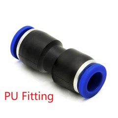 10x 5/32”(4mm) OD Tube Pneumatic Straight Union Push To Connect Air Fittings
