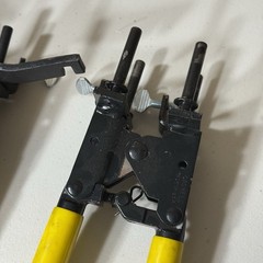 nVent ERICO Cadweld L160 Exothermic Welding Mold Handle Clamps Lot Chain Pipe
