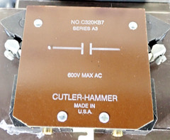 NEW Cutler-Hammer C10GN2A Size 5 Magnetic Contactor 2 Pole 270 AMP NO COIL