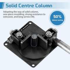 0.63 Manual Rebar Bender 200 Degrees Manual Rebar Bending Machine Metal Rod Bar