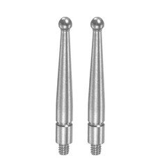 2Pcs Contact Point for Dial Test Indicator HSS Ball Tip M1.6×0.35 Thread
