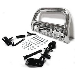 Front Bumper Bull Bar Grille Guard for 2009-2018 Ram 1500 Chrome