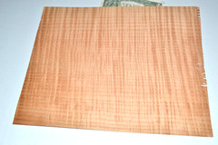 Western Red Maple Raw Wood Veneer Sheet 12 x 14 inches 1/42nd 8628-38