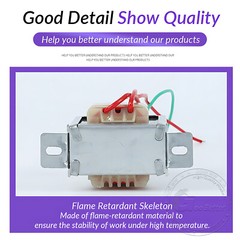 1W-300W Power Transformer 110/220/380V To 6V 9V 12V -380V Output AC Single/Dual