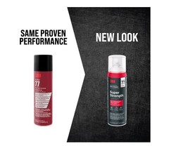 3M Super 77 Multi-Surface Spray Adhesive, Glue, Fabrics, Crafts, 14.1 oz