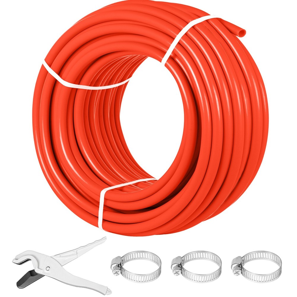 Uimoso 1/2 ~ x 300ft Pex Tubing Oxygen Barrier Pex-B Tube Radiant Heating Pipe~H