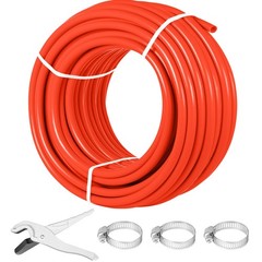Uimoso 1/2 ~ x 300ft Pex Tubing Oxygen Barrier Pex-B Tube Radiant Heating Pipe~H