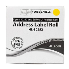 DYMO 30252 – 7 Rolls – 1 ea. YELLOW PINK GREEN WHITE RED LAVENDER BLUE