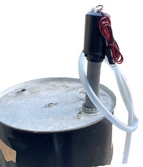 55 Gallon 12V DC Centrifugal Drum Barrel Fuel Transfer Pump Kit 8GPM 12 Volt