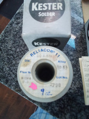 NOS 2 pkg, 1# .063 dia. Rosen Core & 1 partial roll( 9oz.) .020 dia. 63 alloy
