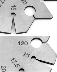 Stainless Steel Bevel Gauge – 15°-120° Knife & Axe Angle Finder | Precision Tool