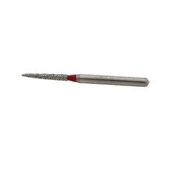 Dental Diamond Bur Flame Fine FG Burs 863/012F 250-012 High Speed Burr Red