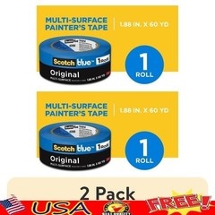 Multi-Surface Painters Tape Removable Indoor Outdoor UV Resistant 14 Days New
