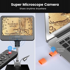 Ultimate 10.1″ LCD Digital Microscope for Coin Collecting & Electronics Repair