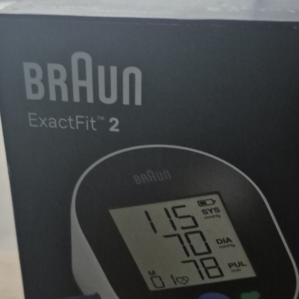 Braun ExactFit 2 Arm-Type Digital Automatic Blood Pressure Monitor Adult Arm