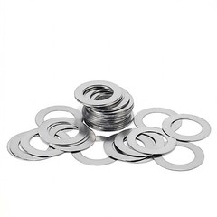 Stainless Steel Ultra Thin Flat Washer Ultrathin Shim Plain Gasket 0.5mm Thick
