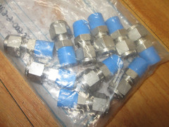 Swagelok SS-600-6-6AN (LOT OF 10) *NEW* SS Tube Fitting 3/8″ Tube – 3/8 AN Tube
