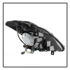 Nissan 350Z Base/Enthusiast/Performance/Track 2003-2005 Black Headlights Clear