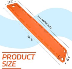 Spine Board Stretcher Backboard for Patients – EMT Backboard