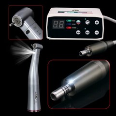 Dental Brushless LED Electric Micro Motor+ 1:5 Increasing Fiber Optic Handpiece