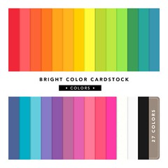 Fireball Fuchsia Bright Color Cardstock, 65lb Cover (176GSM), 8.5 x 11, 50 Qty