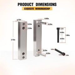 Hardened File Guide with Carbide Surface For Knife Making Knife Maker Tool